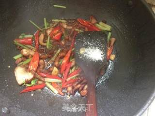 色香味十足的--肉条烧豆腐的做法步骤：10
