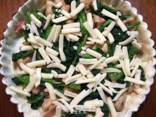 菠菜培根派的做法步骤：21