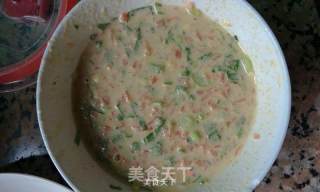 胡萝卜青菜全麦煎饼的做法步骤：3