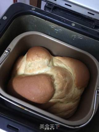 蜂蜜炼乳鸡蛋吐司的做法步骤：5