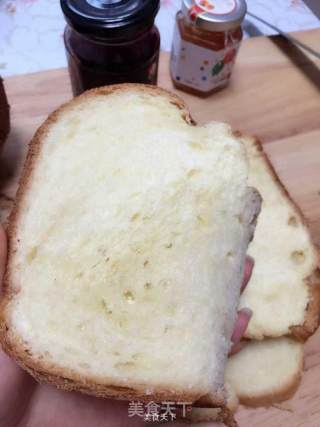 蜂蜜炼乳鸡蛋吐司的做法步骤：6