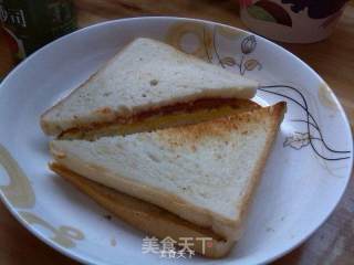 五分钟内就可以搞掂的快速早餐——三文治的做法步骤：9