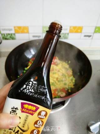 时蔬虾仁鸡蛋小炒的做法步骤：7