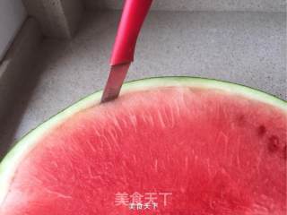 让幸福像花儿一样绽放！【西瓜盆栽水果拼盘】的做法步骤：4