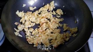 秋葵炒鸡蛋的做法步骤：4