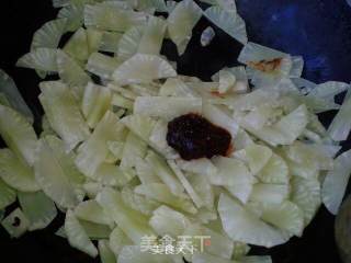 莴苣炒木耳的做法步骤：6