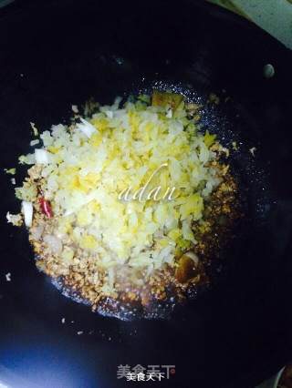 酸菜打卤面的做法步骤：5