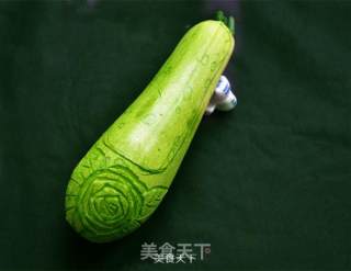 巧用西葫芦做绣花鞋的做法步骤：6