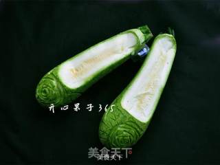 巧用西葫芦做绣花鞋的做法步骤：7