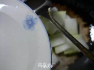 羊尾笋煮冬瓜的做法步骤：4