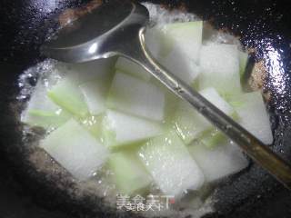 羊尾笋煮冬瓜的做法步骤：5