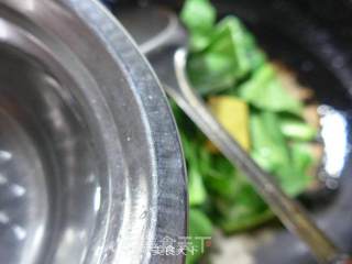 咖喱牛筋炒青菜的做法步骤：5