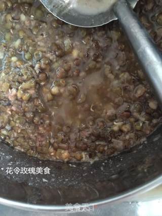 经典解暑绿豆沙的做法步骤：5