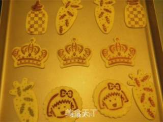 印花饼干的做法步骤：8