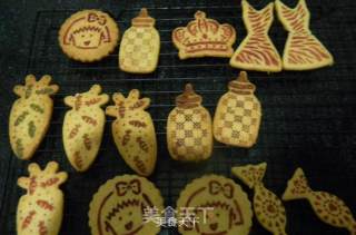 印花饼干的做法步骤：10
