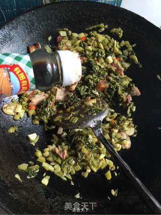 水碌菜炒五花肉的做法步骤：17
