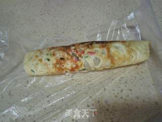 鸡蛋土豆卷的做法步骤：5