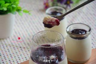 蓝莓豆浆布丁的做法步骤：10
