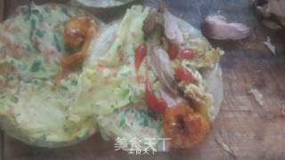 鸡肉虾尾卷的做法步骤：11