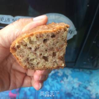 香蕉坚果面包的做法步骤：11