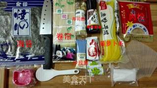 寿司的做法步骤：1