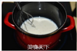 盈太美食俱乐部---美食DIY，清新中还有一丝香醇--抹茶奶酪布丁的做法步骤：3