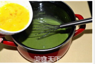 盈太美食俱乐部---美食DIY，清新中还有一丝香醇--抹茶奶酪布丁的做法步骤：6