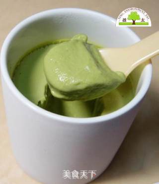 盈太美食俱乐部---美食DIY，清新中还有一丝香醇--抹茶奶酪布丁的做法步骤：10