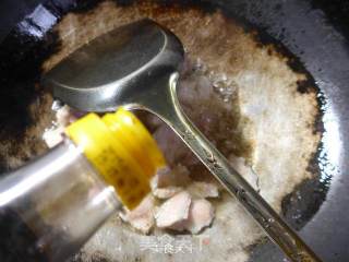 五花肉炒扁豆的做法步骤：5