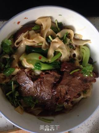 香菇牛肉面的做法步骤：11