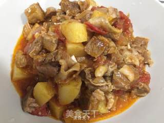 番茄牛腩的做法步骤：10