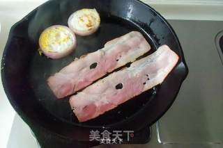 培根蛋堡的做法步骤：2