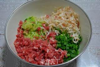 牛肉黄瓜馅包子的做法步骤：4
