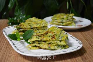 南瓜丝饼的做法步骤：9