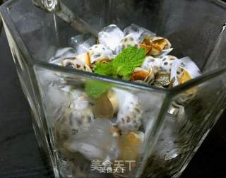 无法拒绝的鲜美原味海鲜--冰镇花螺配日本酱油芥末的做法步骤：4