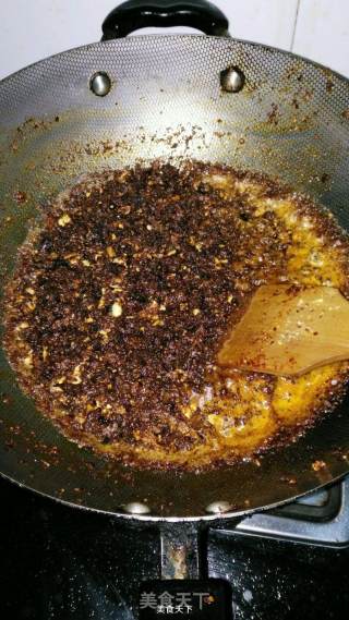 香辣牛肉酱的做法步骤：6