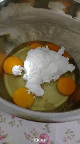 全蛋蛋糕（2）的做法步骤：1
