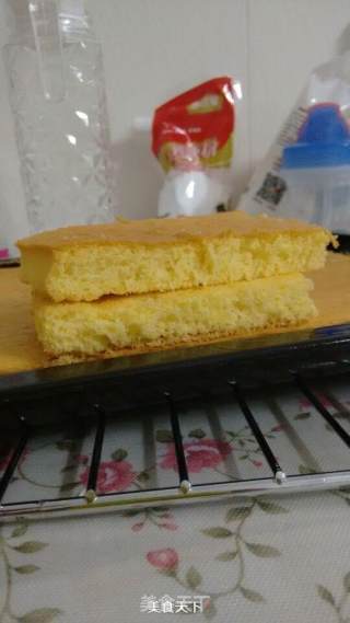 全蛋蛋糕（2）的做法步骤：10