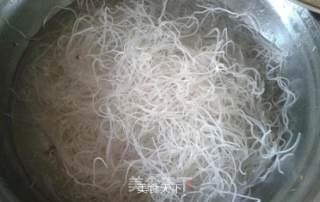 便秘食谱---菠菜拌粉丝的做法步骤：7