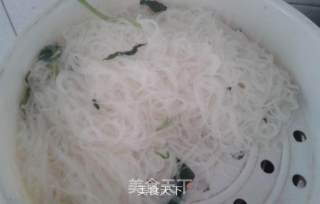 便秘食谱---菠菜拌粉丝的做法步骤：9