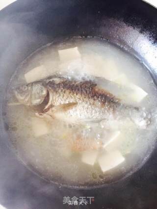 鲫鱼豆腐汤的做法步骤：6