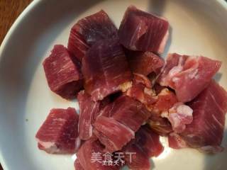 溜肉段的做法步骤：2