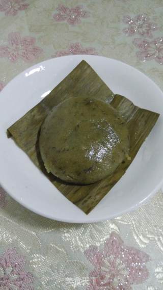 艾叶青团的做法步骤：7