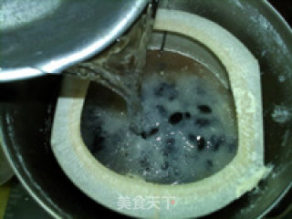 浓渣黑豆浆的做法步骤：6