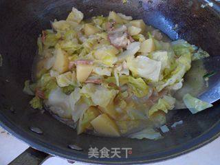 圆白菜炖土豆的做法步骤：10