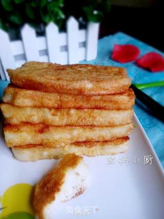 蛋煎馒头片，剩馒头也美味的做法步骤：6