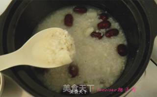 红枣薏仁山药粥的做法步骤：6