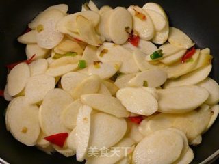 茭笋咸蛋  ☆咸蛋炒蔬 1的做法步骤：4