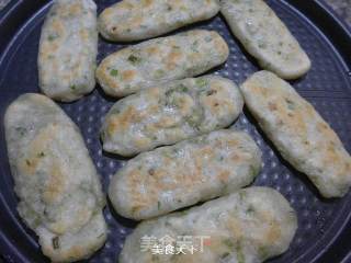 椒盐香葱糯米条的做法步骤：9