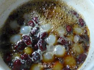 红枣煮荔枝的做法步骤：6